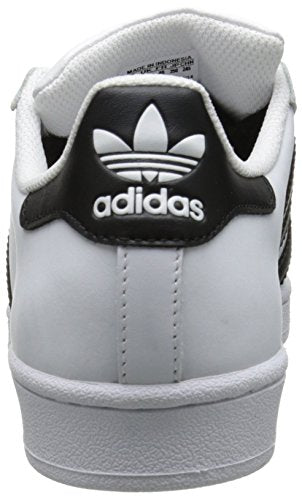 adidas Originals womens Superstar Sneaker, White/Black/White, 9.5 US