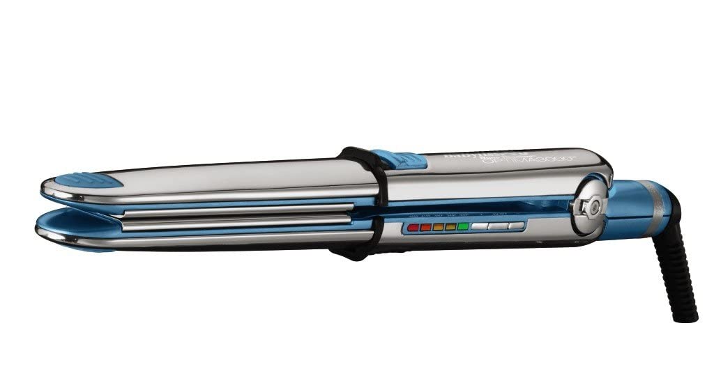 BabylissPRO Nano Titanium Prima Ionic Hair Straightener, Curl and Straighten Hair With One Professional Tool