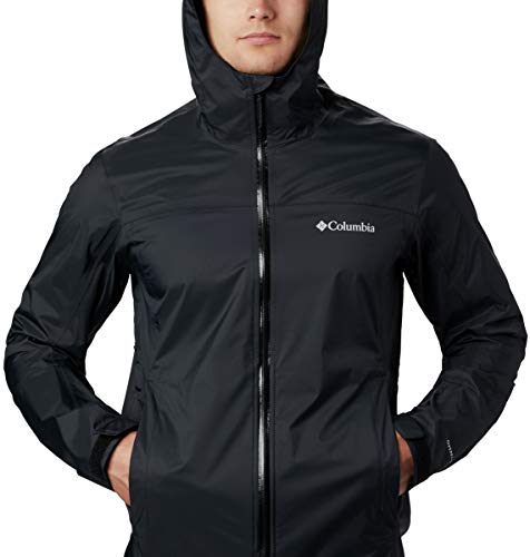 Columbia Men's EvaPOURation Rain Jacket, Waterproof and Breathable-