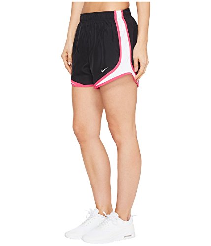 Nike Women's Dry Tempo Short, Black/White/Vivid Pink, Medium