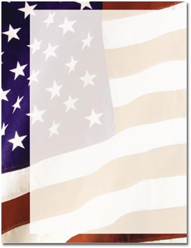 Old Glory Laser and Inkjet Printer Paper, 100 Pack