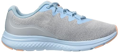 Under Armour Women's Charged Impulse 3 Knit Running Shoe, (102) Mod Gray/Blizzard/White, 9