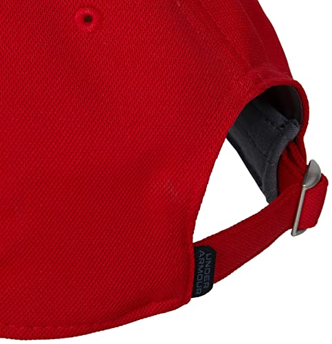 Under Armour Men's Blitzing Adjustable Hat , Red (601)/Black , One Size Fits Most