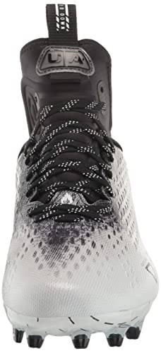 Under Armour Men's Spotlight Lux MC 2.0 Football Shoe, (001) Black/White/White, 11