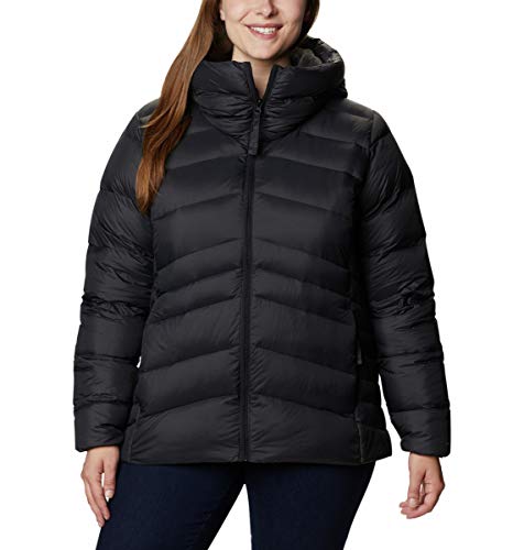 Columbia Women's Autumn Park Down Hooded Jacket, Black, Large