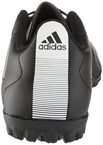 adidas Unisex Goletto VIII Turf Soccer Shoe, Core Black/White/Red, 9.5 US Men