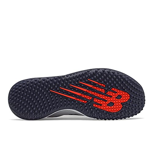 New Balance Men's FuelCell 4040 V6 Turf-Trainer Baseball Shoe, Team Navy/White, 9
