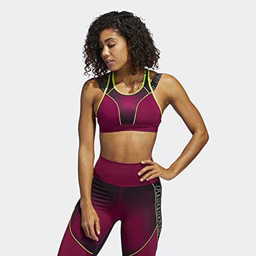 adidas Women's Don't Rest Sport Hack Bra, Power Berry, XL