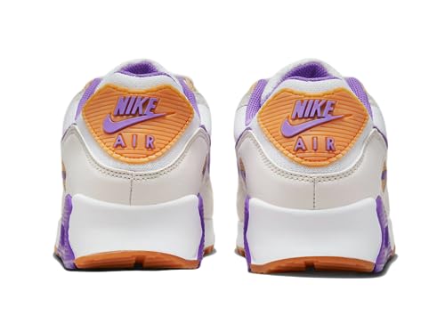 Nike Air Max 90 Men's Shoes Size - 12 White/Action Grape-phantom