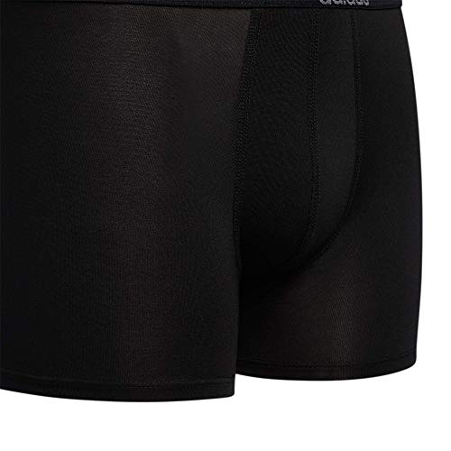 adidas Kids-Boy's Performance Boxer Briefs Underwear (4-Pack), Black/Grey, Large
