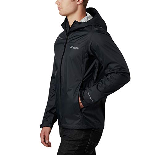 Columbia Men's EvaPOURation Rain Jacket, Waterproof and Breathable-