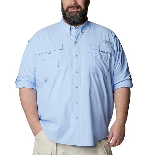 Columbia Men’s PFG Bahama™ II Long Sleeve Shirt, Sail, XL