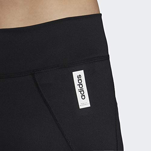 adidas Women's Brilliant Basic Training Tights, Black/White, Medium