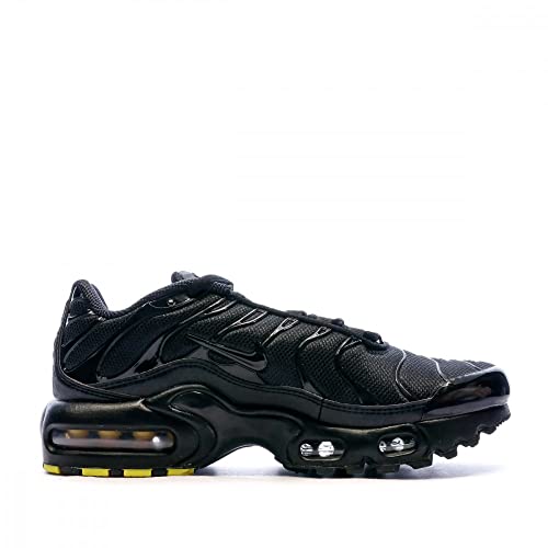 Nike Air Max Plus (gs) Big Kids Cd0609-001 Size 7 Black/Black-Black