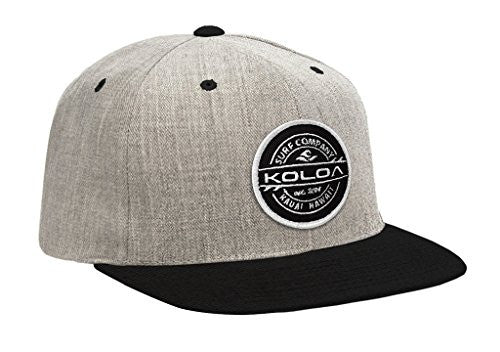 Koloa Surf Thruster Patch Logo Solid Snapback Hat