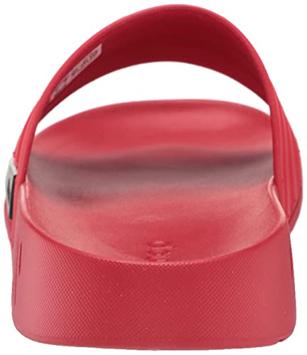 adidas Unisex Racer Tr Slide Sandal, Scarlet/Scarlet/Black, 9 US Men