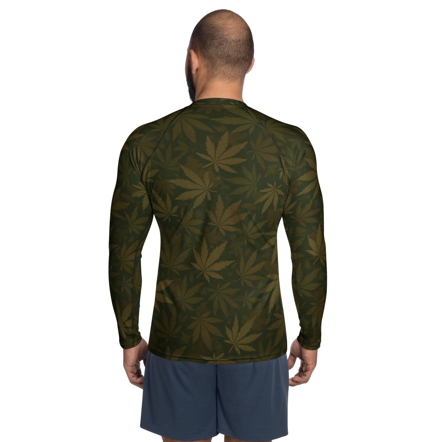 420 camo hunting Rash Guard