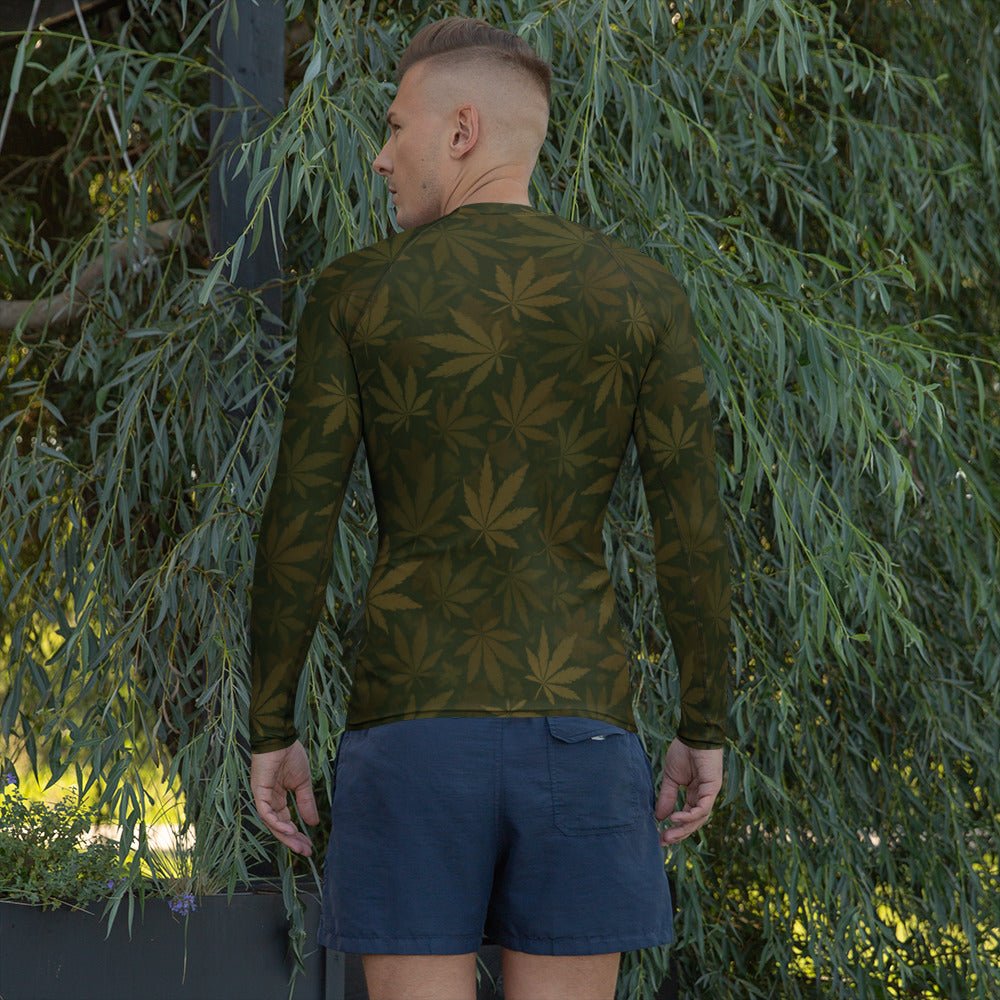 420 camo hunting Rash Guard