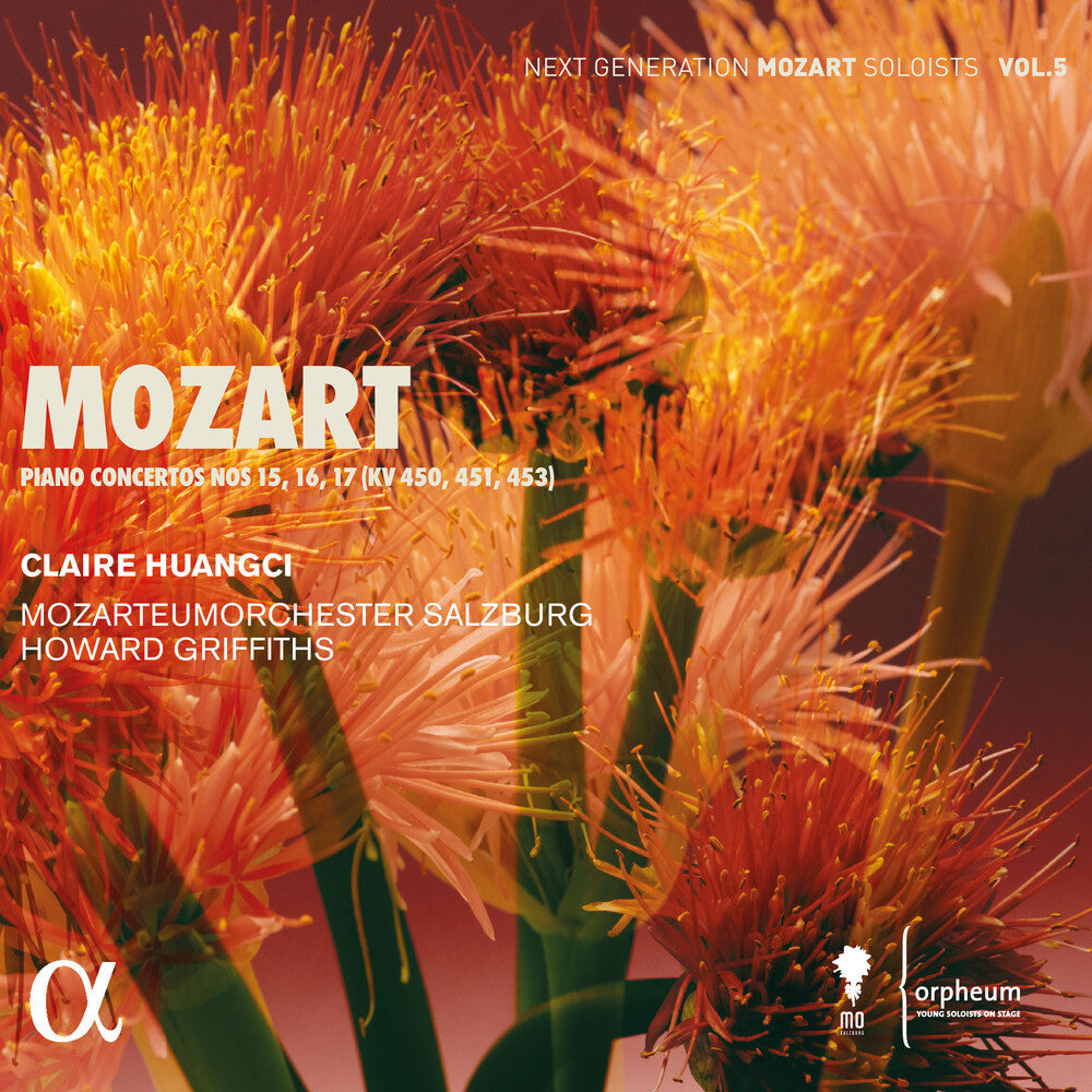 Mozart / Huangci / Mozarteumorchester Salzburg - Piano Concertos Nos. 15, 16, 17 (Kv 450, 451, 453) Music CD