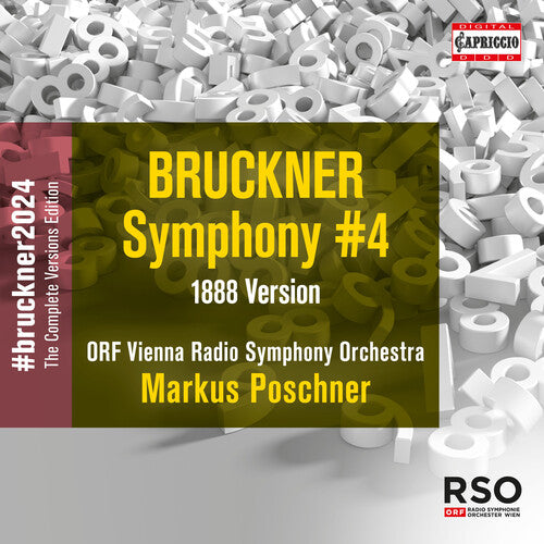 Bruckner / Orf Vienna Radio Symphony Orchestra - Symphony No. 4 (1888) - Music CD