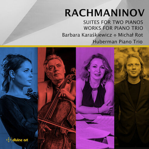 Rachmaninoff / Karaskiewicz / Rot - Suites For Two Pianos Music For Piano Trio - Music CD