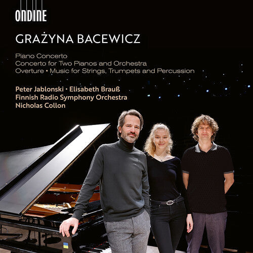 Bacewicz / Jablonski / Brauss - Piano Concerto Concerto For Two Pianos & Orch - Music CD