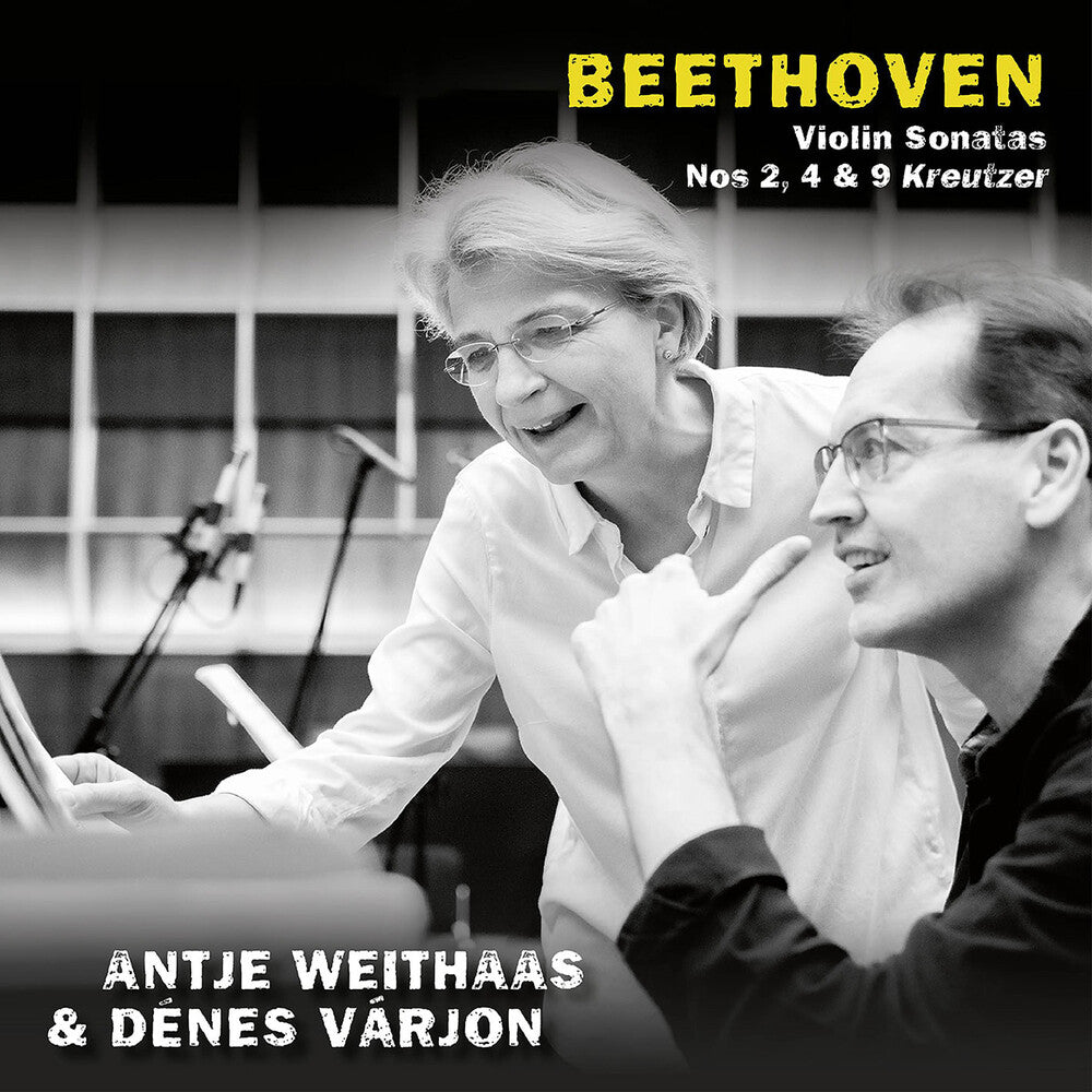 L Beethoven .V. / Weithaas / Varjon - Violin Sonatas Nos 2, 4 & 9 Kreutzer Music CD