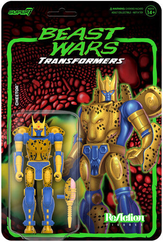 Transformers Reaction Wave 7 Beast Wars - Cheetor - Transformers Reaction Wave 7 Beast Wars - Cheetor - Collectibles