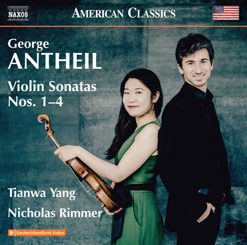 Antheil / Rimmer / Yang - Violin Sonatas Nos. 1-4 - Music CD