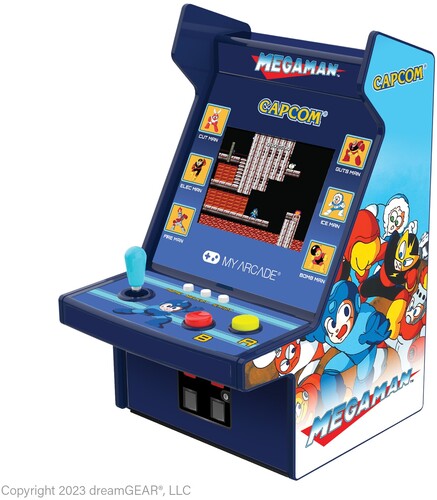 My Arcade Dgunl4189 Mega Man Micro Player Pro - My Arcade Dgunl4189 Mega Man Micro Player Pro - Game Accessories
