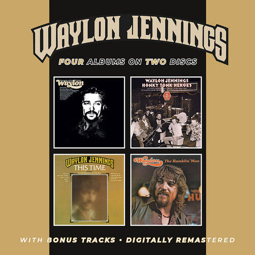 Jennings,waylon - Lonesome On'ry & Mean / Honky Tonk Heroes / This - Music CD
