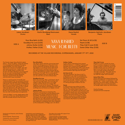 Rashid,nana - Music For Betty - Vinyl Record