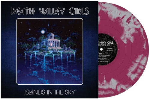 Death Valley Girls - Islands In The Sky - Grimace Purple W/silver - Vinyl Record