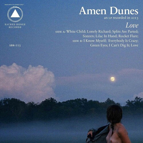 Amen Dunes - Love - Blue & White Marble - Vinyl Record