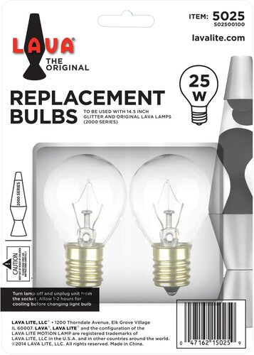 Lava Lamp 25w Light Bulb 2 Pack For 14.5 Lamps - Special Products