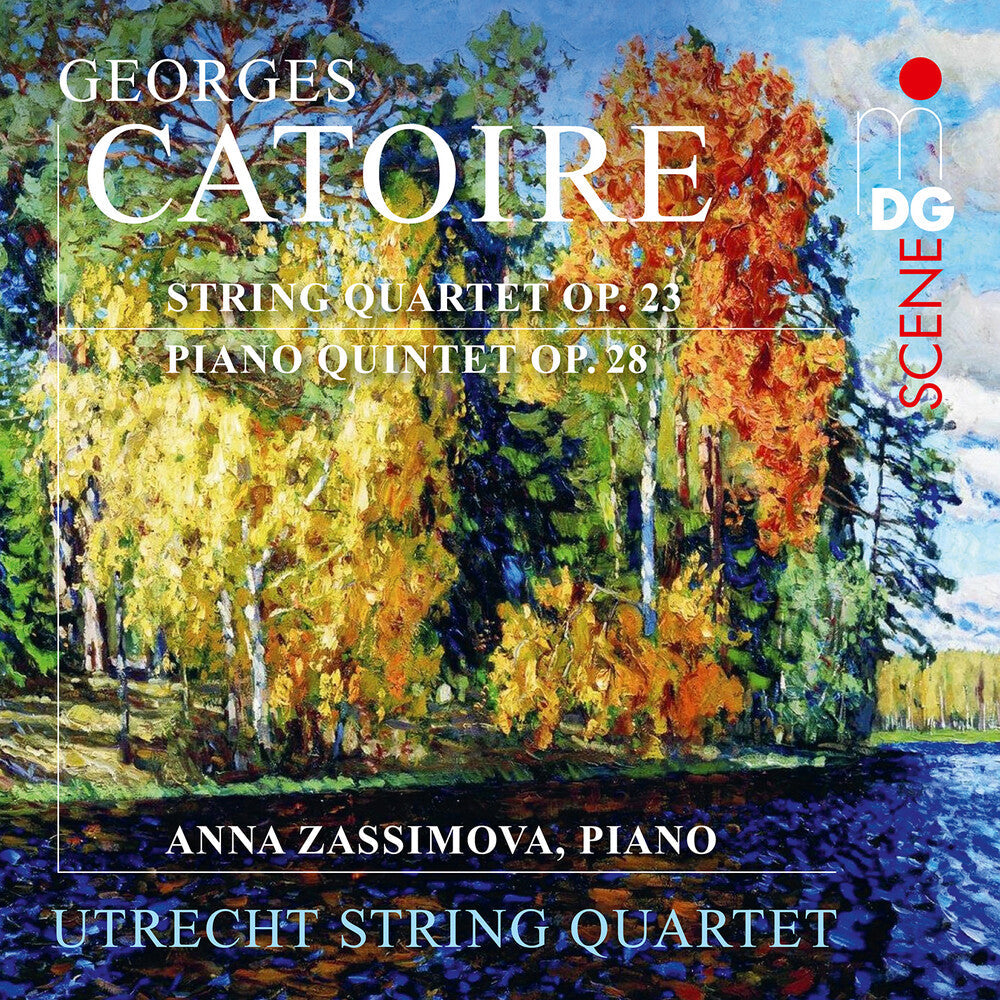 Catoire / Utrecht String Quartet - String Quartet Op. 23 & Piano Quintet Op. 28 Music CD