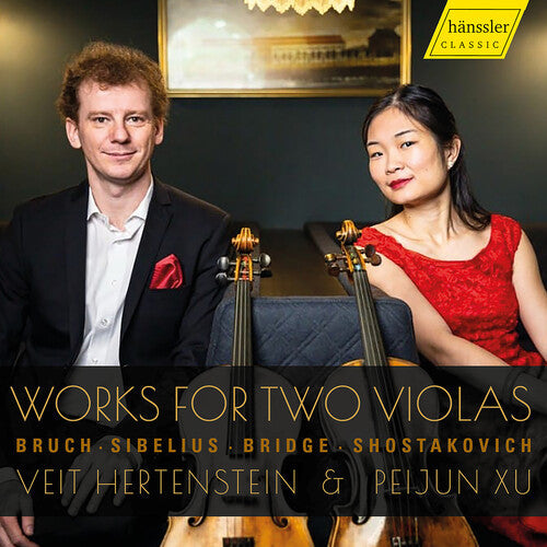 Bruch / Sibelius / Hertenstein - Works For Two Violas - Music CD