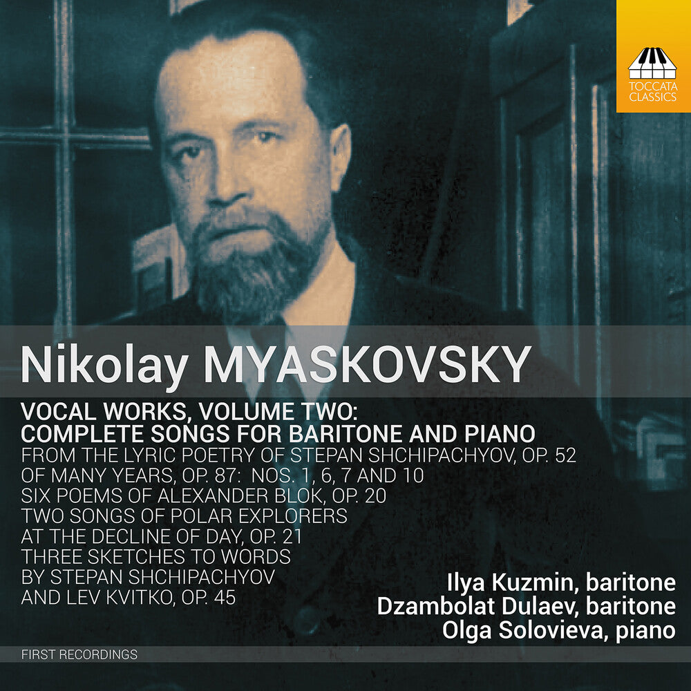 Myaskovsky / Kuzmin / Solovieva - Vocal Works Vol. 2 Music CD