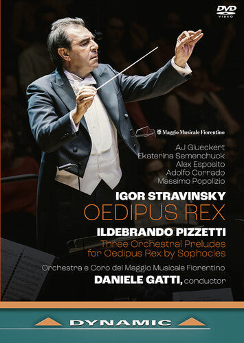 Pizzetti / Stravinsky / Glueckert - Three Orchestral Preludes For Oedipus Rex By - DVD