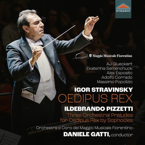 Pizzetti / Stravinsky / Glueckert - Three Orchestral Preludes For Oedipus Rex By - Music CD