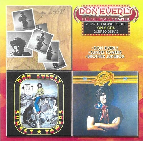 Everly,don - Solo Years Complete-3 Lps + 3 Bonus Cuts (2 Cd) - Music CD