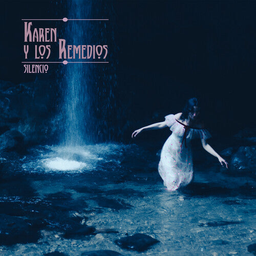 Karen Y Los Remedios - Silencio - Black & Blue Galaxy Effect - Vinyl Record