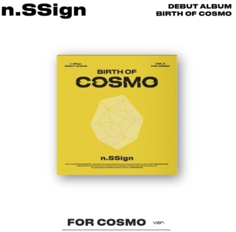 N.Ssign - Birth Of Cosmo - For Cosmo Version (Pcrd) (Phot) Music CD