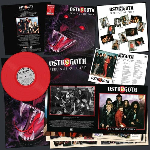 Ostrogoth - Feelings Of Fury - Red - Vinyl Record