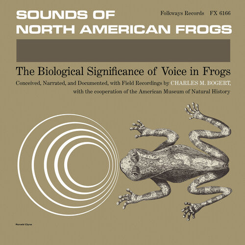 Bogert,charles M. - Sounds Of North American Frogs - Vinyl Record