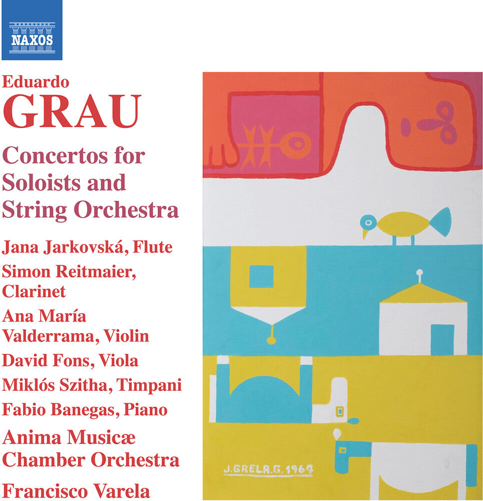 Grau / Valderrama / Banegas - Concertos For Soloists & String Orchestra Music CD
