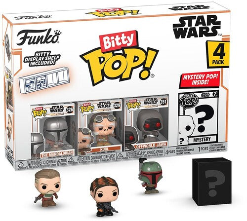Bitty Pop Star Wars - Bitty Pop Sw Mandalorian Mandalorian 4 Pack - Collectibles