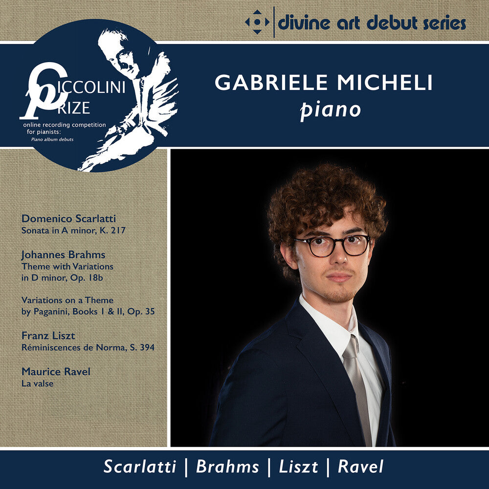 Brahms / Liszt / Micheli - Ciccolini Prizewinner Recital Music CD