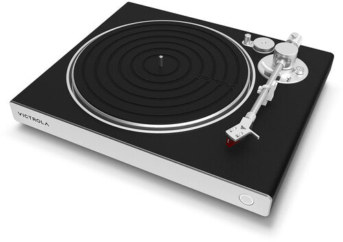 Victrola Carbon Bluetooth Hi-Res Turntable Black / Silver (VPT-2500BSL) - Turntable