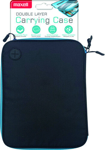 Maxell 199508 Dlcp1 Storage Case Dbl Layer Blue - Maxell 199508 Dlcp1 Storage Case Dbl Layer Blue - Nylon Carrying Case